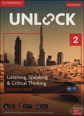 Unlock Level 2 Listening, Speaking & Critical Student's Book + Online Workbook With Downloadable Video