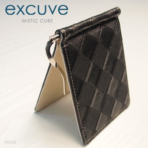 [excuve] G16 - CHESS MONEY CLIP 가죽 머니클립