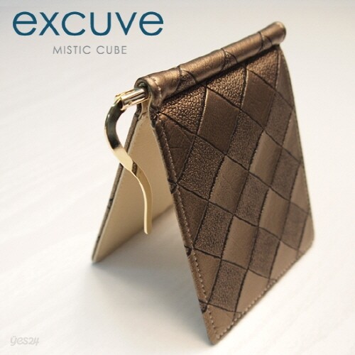 [excuve] G15 - CHESS MONEY CLIP 가죽 머니클립
