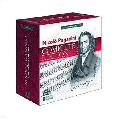 İϴ   (Nicolo Paganini - Complete Edition) (40CD Boxset) - Salvatore Accardo