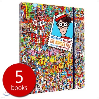  ãƶ   5 Ʈ : Where's Wally? The Wonder File 5 Books Set 