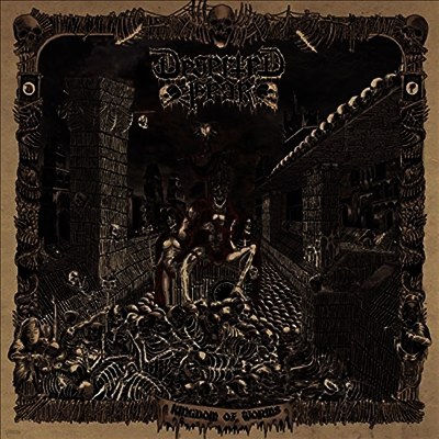 Deserted Fear — Kingdom Of Worms (Remastered) 앨범 커버