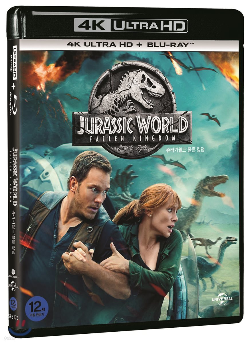 쥬라기월드: 폴른 킹덤 (2Disc 4K UHD+BD) : 블루레이 무삭제판