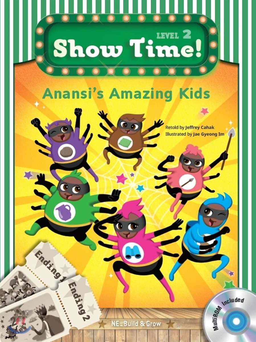 Show Time Level 2-9 : Anansi`s Amazing Kids(SET)
