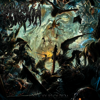 Pyrexia — Unholy Requiem 앨범 커버