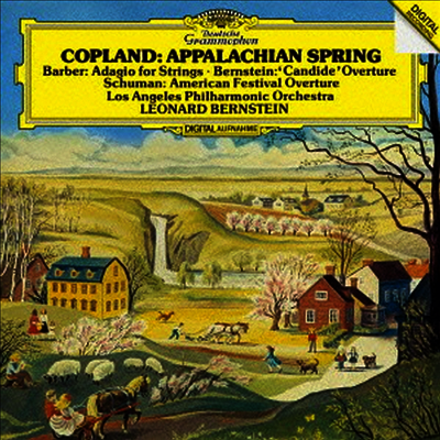 코플랜드: 애팔래치아의 봄, W. 슈만: 미국 축제 서곡, 바버: 현을 위한 아다지오, 번스타인: 캔디드 서곡 (Copland: Appalachian Spring, W.Schuman: American Festival Overture, Barber: Adagio For Strings, Ber