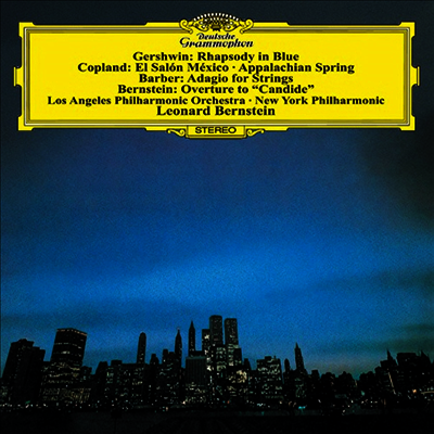 거쉬인: 랩소디 인 블루, 코플랜드: 엘 살롱 멕시코, 바버: 현을 위한 아다지오 (Gershwin: Rhapsody In Bue, Copland: El Salon Mexico, Barber: Adagio for Strings) (Ltd. Ed(UHQCD)(일본반) - Leonard Bernstein
