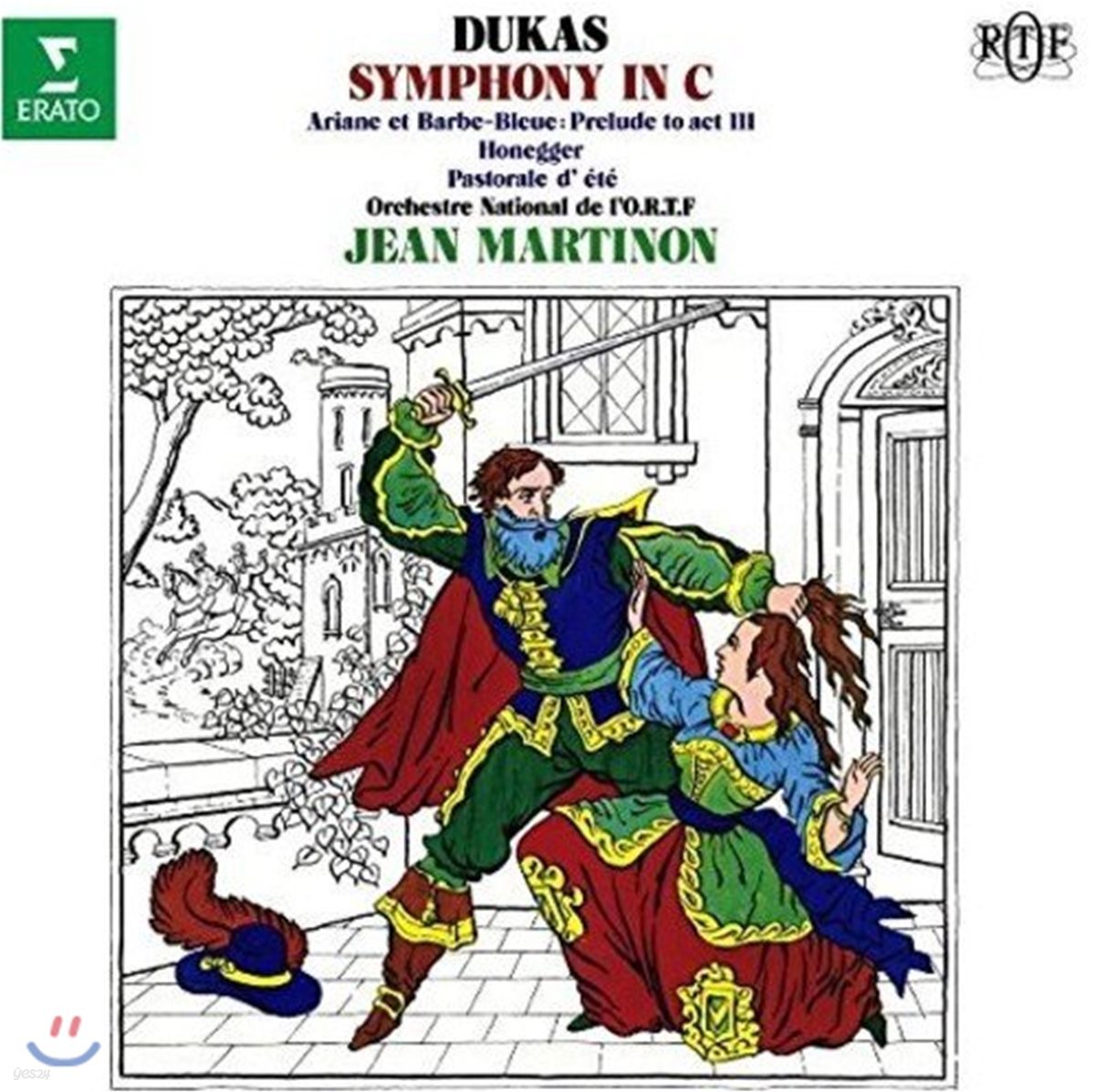 Jean Martinon 뒤카: 교향곡 C장조 / 오네게르: 여름의 목가 외 (Dukas: Symphony in C Major / Honegger: Pastorale d'ete) 장 마르티농
