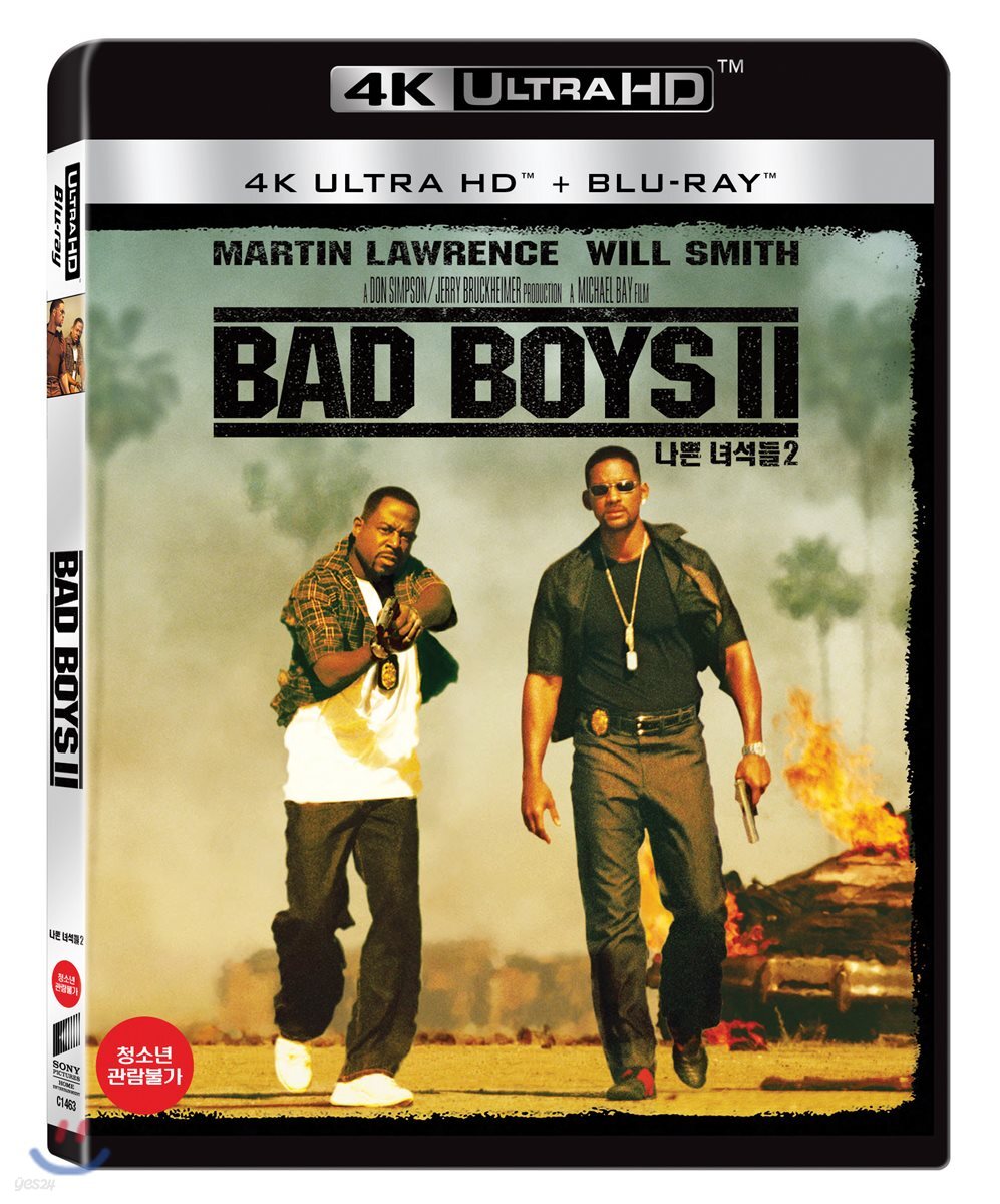 나쁜 녀석들 2 (2Disc 4K UHD + BD 일반판) : 블루레이