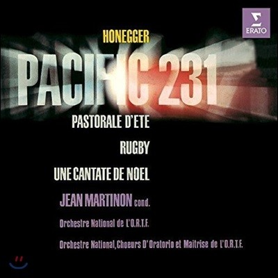 Jean Martinon װԸ: ۽ 231, , ũ ĭŸŸ  (Honegger: Pacific 231 / Rugby / Une Cantate de Noel)  Ƽ