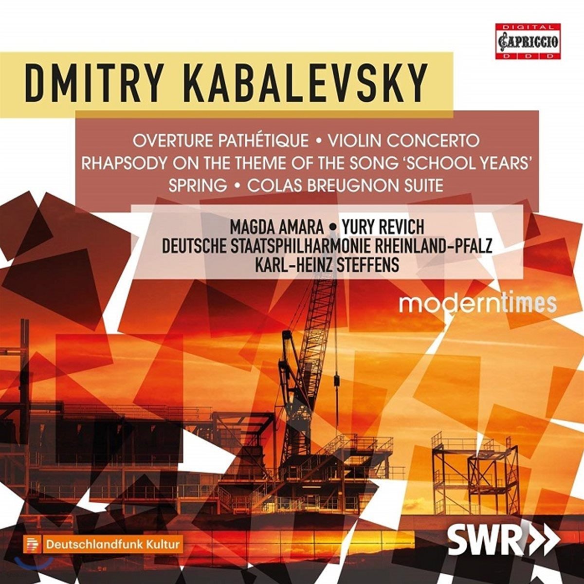 Karl-Heinz Steffens / Yury Revich 카발레프스키: 비창 서곡, 바이올린 협주곡 외 (Kabalevsky: Overture Pathetique, Violin Concerto)