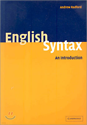 English Syntax: An Introduction