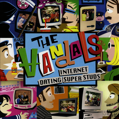 Vandals — Internet Dating Superstuds 앨범 커버