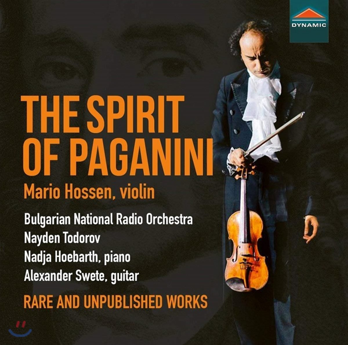 Mario Hossen 파가니니: 바이올린 협주곡 3번, 칸타빌레, 광시곡 24번 외 (The Spirit of Paganini)