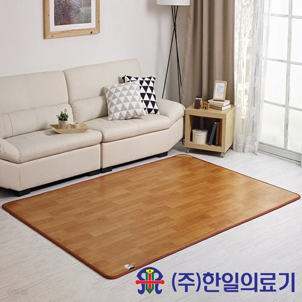 한일의료기 황토우드 온돌마루 전기매트 좌우분리난방 HI-102DW(점보300*183CM)