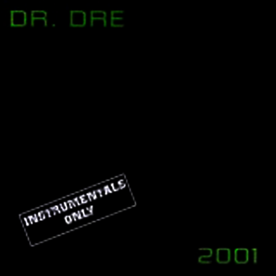 Dr. Dre — 2001 Instrumental 앨범 커버