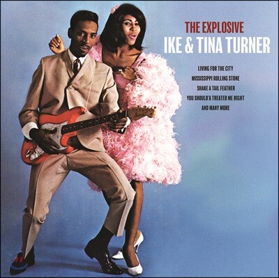 Ike & Tina Turner — The Explosive Ike & Tina Turner 앨범 커버