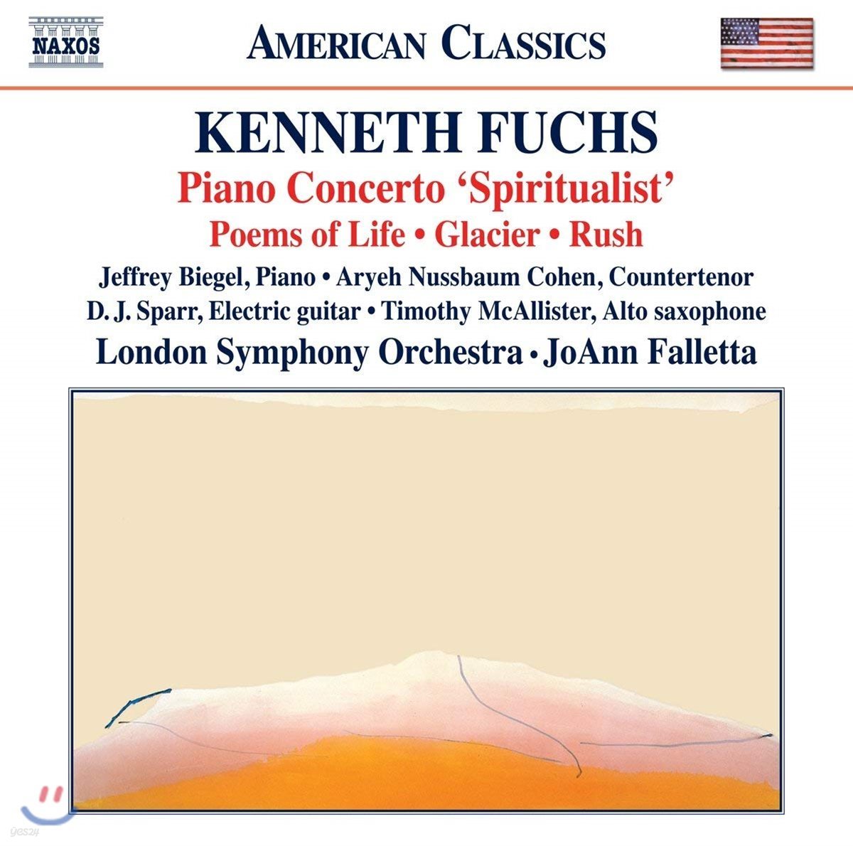 JoAnn Falletta 케네스 푹스: 피아노 협주곡(심령술사) / 인생의 시 / 빙하 / 러쉬 (Kenneth Fuchs: Piano Concerto &#39;Spiritualist&#39; / Poems of Life / Glacier / Rush) 조앤 팔레타
