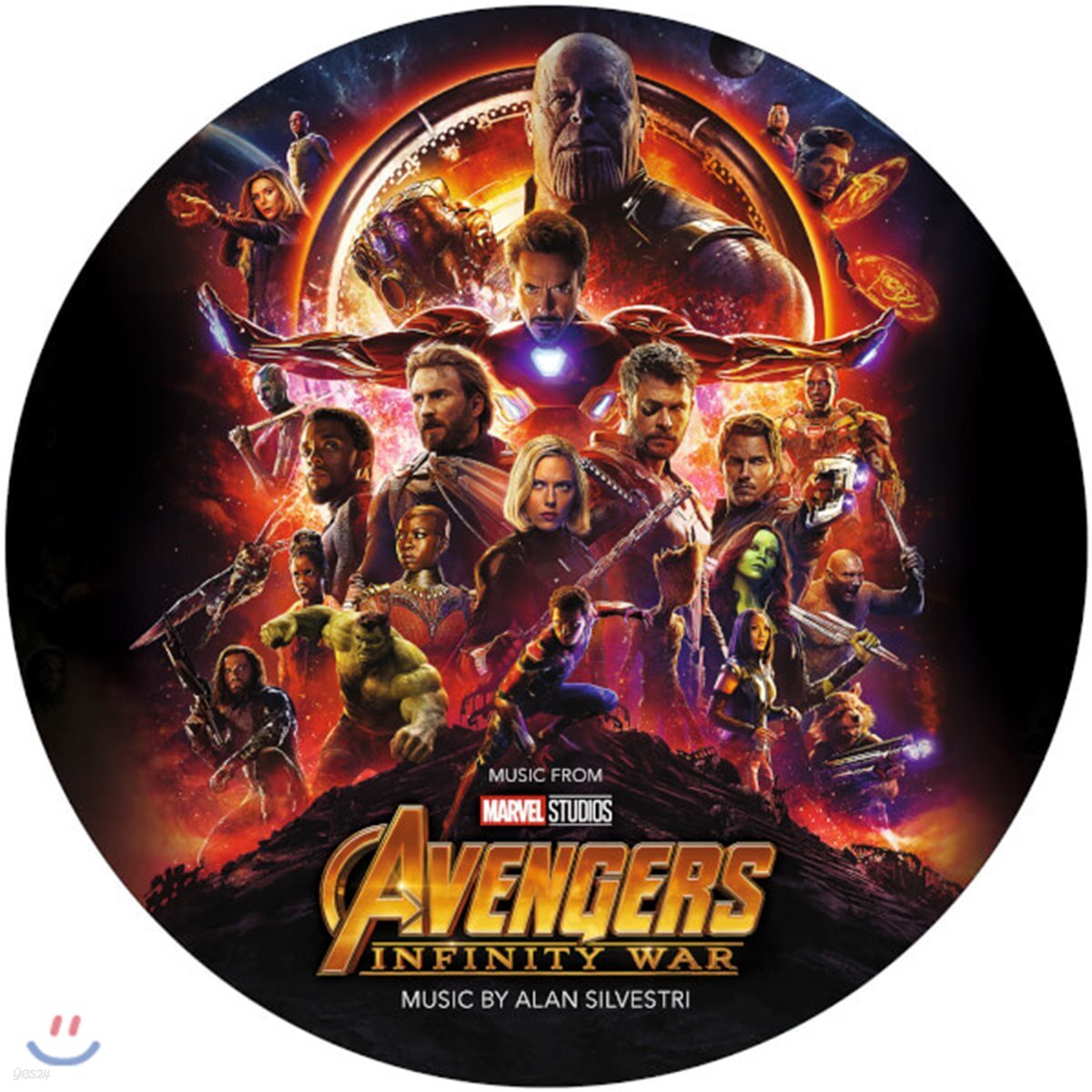 어벤져스: 인피니티 워 영화음악 (Avengers: Infinity War OST by Alan Silvestri) [픽쳐디스크 LP]