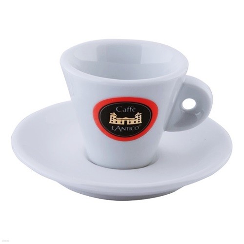 란티코 에스프레소 컵-컵받침 (화이트)