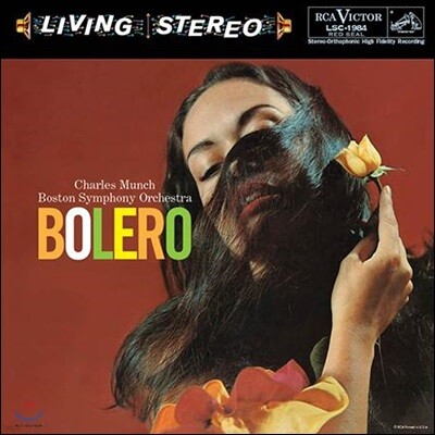 Boston Symphony Orchestra — Charles Munch 라벨: 볼레로, 스페인 랩소디 (Ravel: Bolero) 앨범 커버