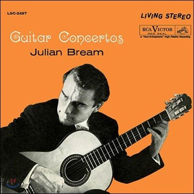 Melos Ensemble,Malcolm Arnold — Julian Bream 줄리아니 / 말콤 아놀드: 기타 협주곡 (Mauro Giuliani: Concerto for Guitar And Strings / Malcolm Arnold: Guitar Concerto Op.67) 앨범 커버