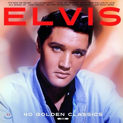 Elvis Presley — 40 Golden Classics 앨범 커버