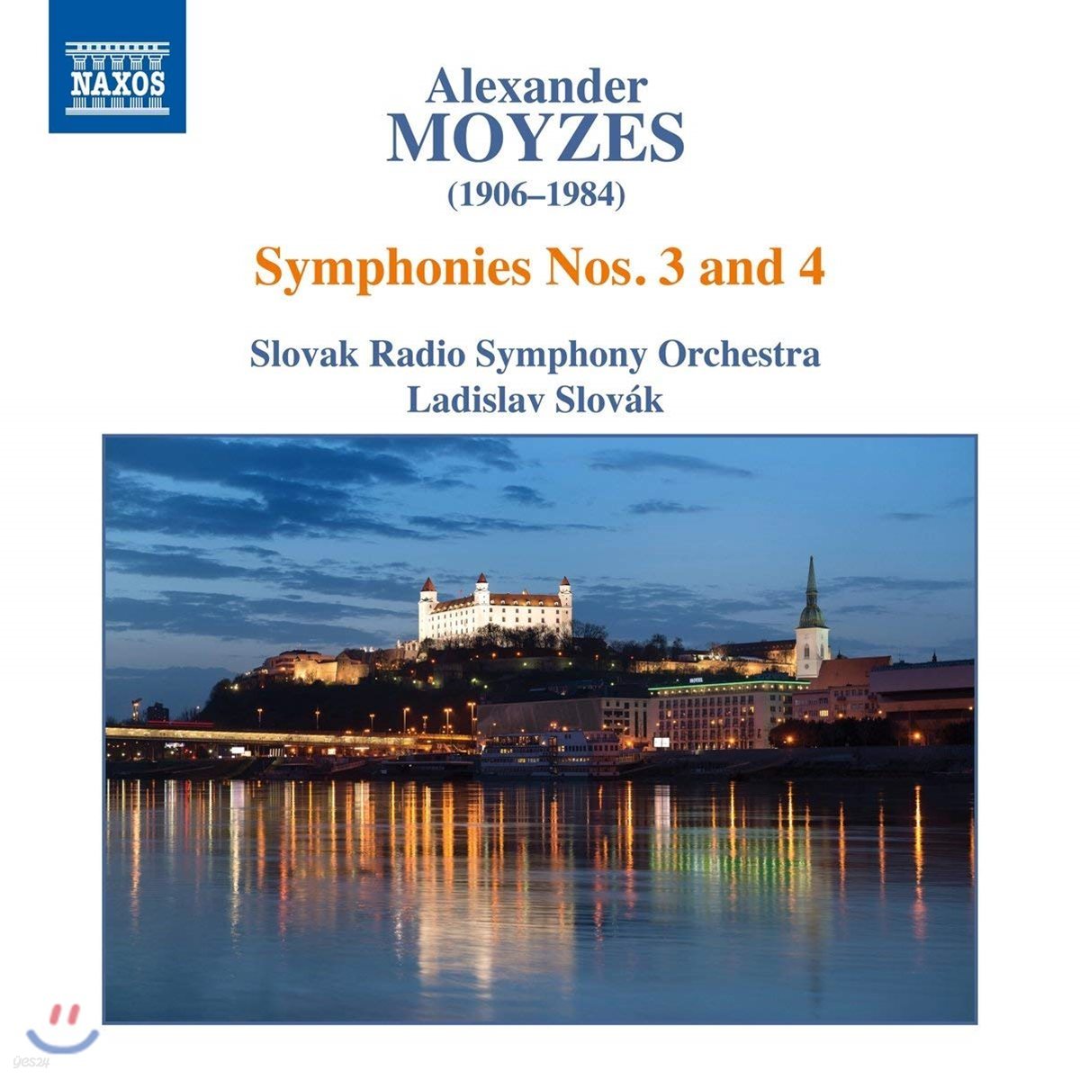 Ladislav Slovak 알렉산더 모이제스: 교향곡 3 &amp; 4번 (Moyzes: Symphonies Nos.3 &amp; 4) 라디슬라프 슬로박