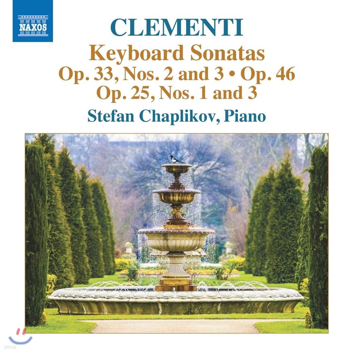 Stefan Chaplikov 클레멘티: 건반소나타 Op. 25-1 & 3, Op.33-2 & 3, Op.46 (Clementi: Keyboard Sonatas, Op.33, Nos.2&3) 스테판 채플리코프