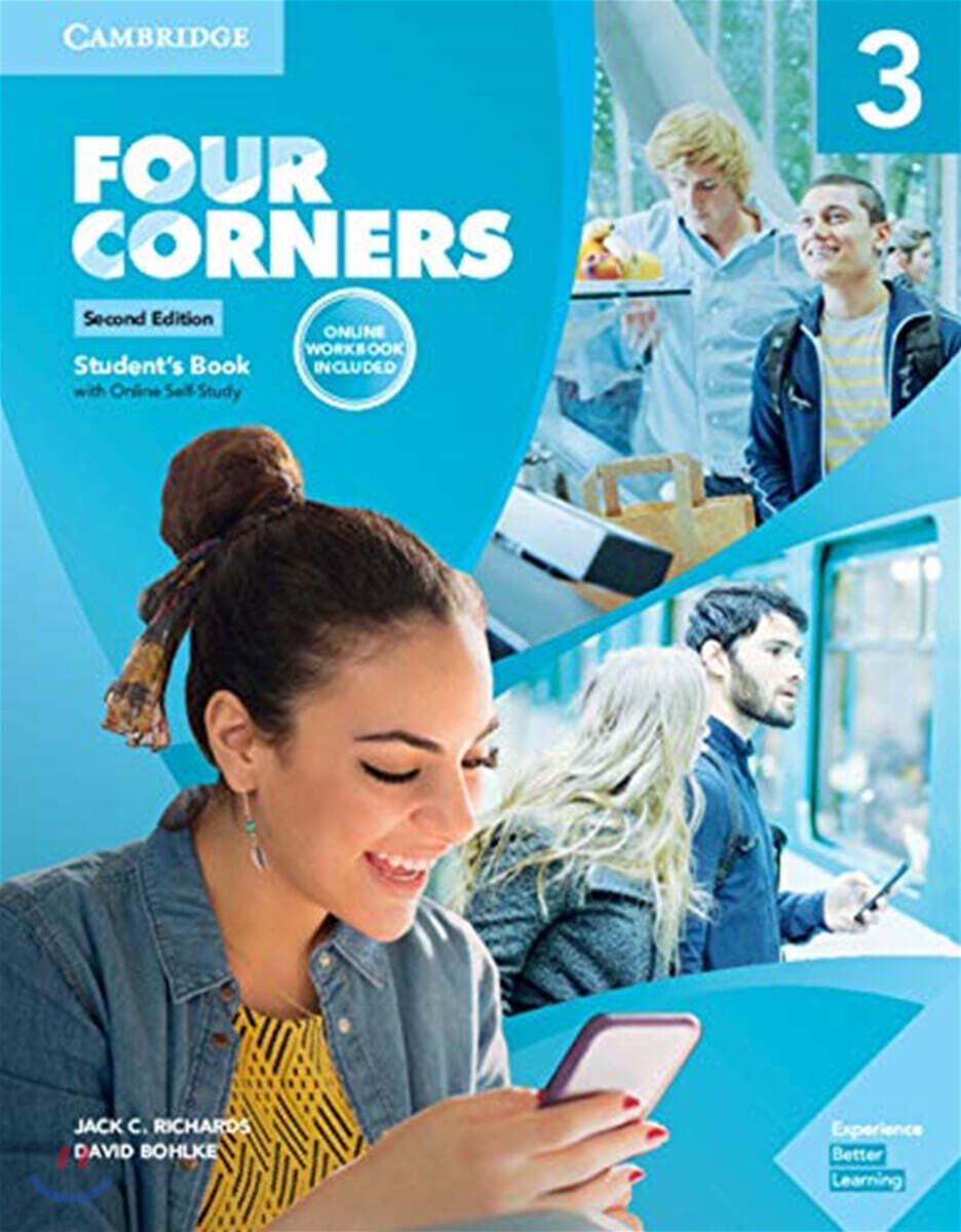 Four Corners Level 3 Student's Book + Online Self-study and Online Workbook Pack