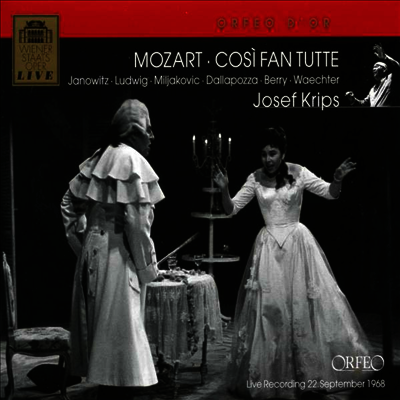 모차르트: 오페라 '코지 판 투테' (Mozart: Opera 'Cosi fan Tutte') (2CD) - Josef Krips