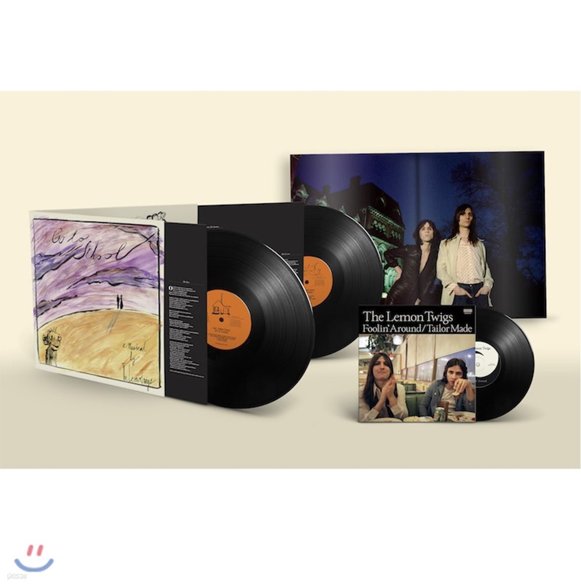 The Lemon Twigs (레몬 트위그스) - Go To School [3LP]