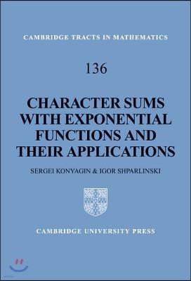 Character Sums with Exponential Functions and their Applications