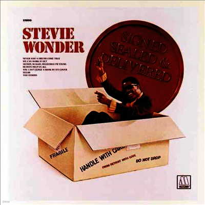 Stevie Wonder — Signed, Sealed & Delivered 앨범 커버