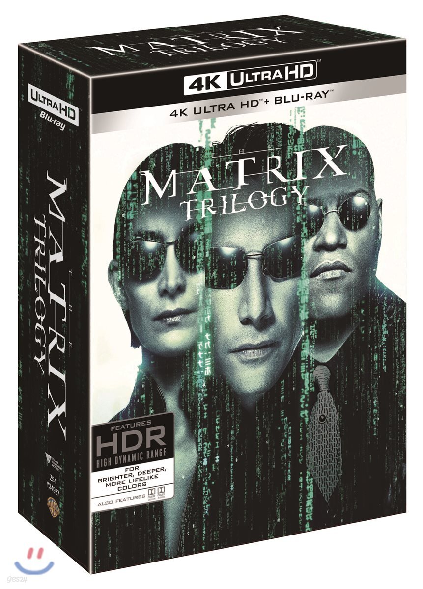 매트릭스 트릴로지 (9Disc 4K UHD 블루레이 콜렉션) : 블루레이