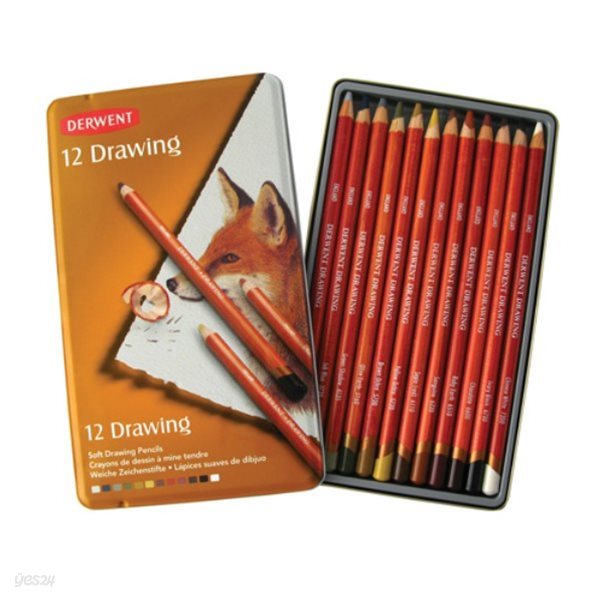 더웬트 드로잉 색연필 12색 세트 DE0700671