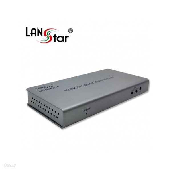 LANstar LS-HDM104 HDMI 멀티뷰어 4 : 1 모니터 화면 분할 1080P 60Hz [30176]