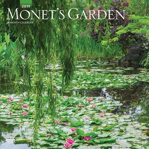 2019 캘린더 모네의 정원
