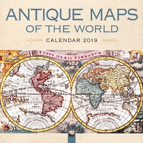 2019 캘린더 Antique Maps of the World