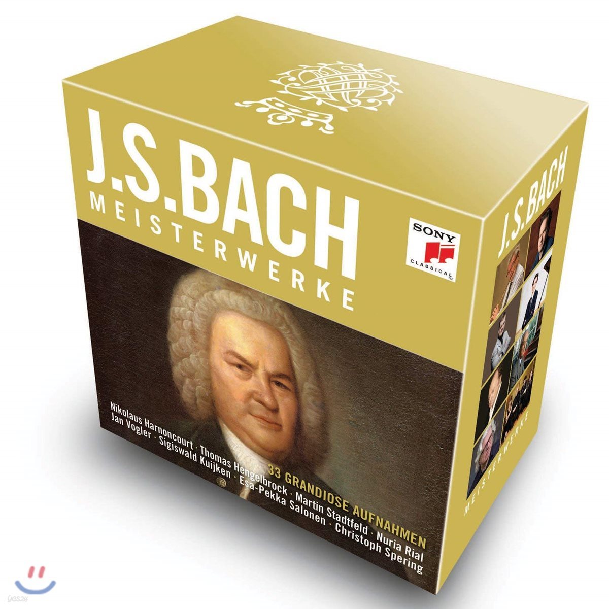 소니 클래식 바흐 명반 모음집 (J.S. Bach: &#39;Masterworks&#39;)