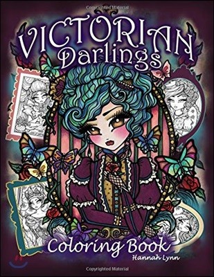 Victorian Darlings Coloring Book 