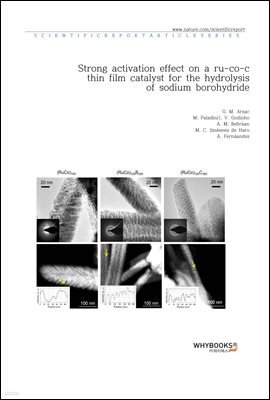 Strong activation effect on a ru-co-c thin film catalyst for the hydrolysis of sodium borohydride