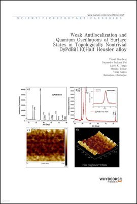 Weak Antilocalization and Quantum Oscillations of Surface States in Topologically Nontrivial DyPdBi(110)Half Heusler alloy