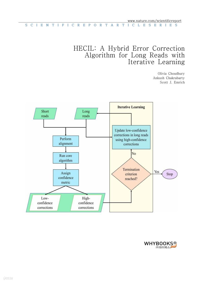 HECIL A Hybrid Error Correction Algorithm for Long Reads with Iterative Learning