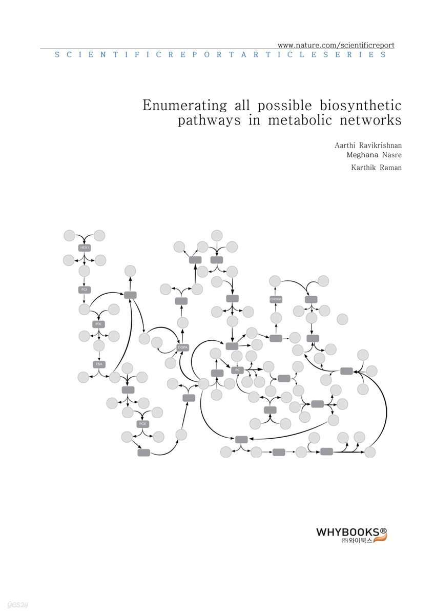 Enumerating all possible biosynthetic pathways in metabolic networks