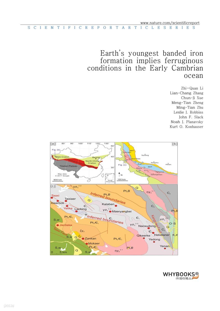 Earth’s youngest banded iron formation implies ferruginous conditions in the Early Cambrian ocean