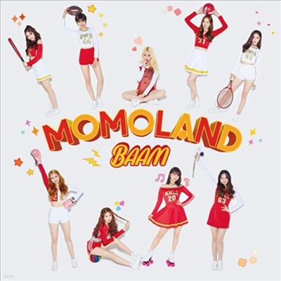 𷣵 (Momoland) - Baam (CD+DVD+Sticker) (ȸ B)