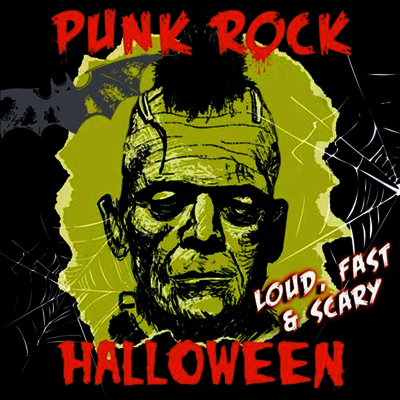 Various Artists - Punk Rock Halloween - Loud Fast & Scary! (Orange LP)