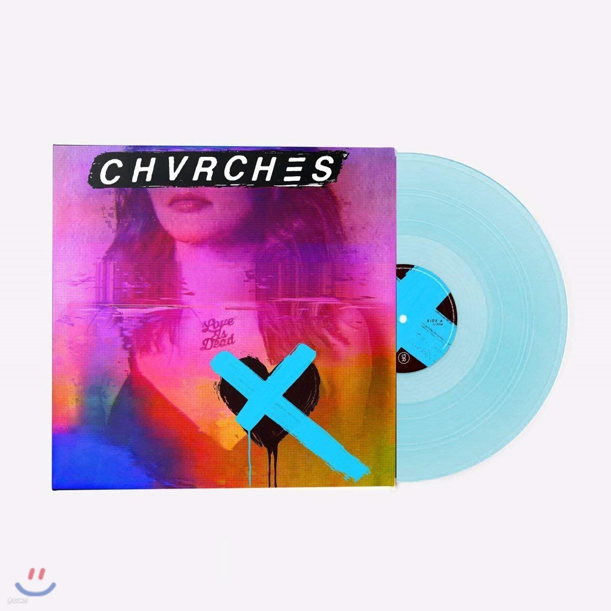 CHVRCHES - Love Is Dead 처치스 정규 3집 [블루 컬러 LP]