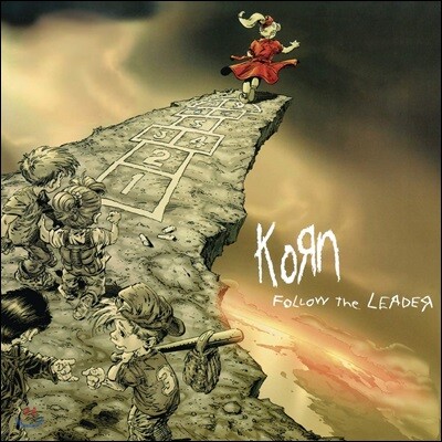 Korn — Korn (콘)- Follow The Leader 앨범 커버